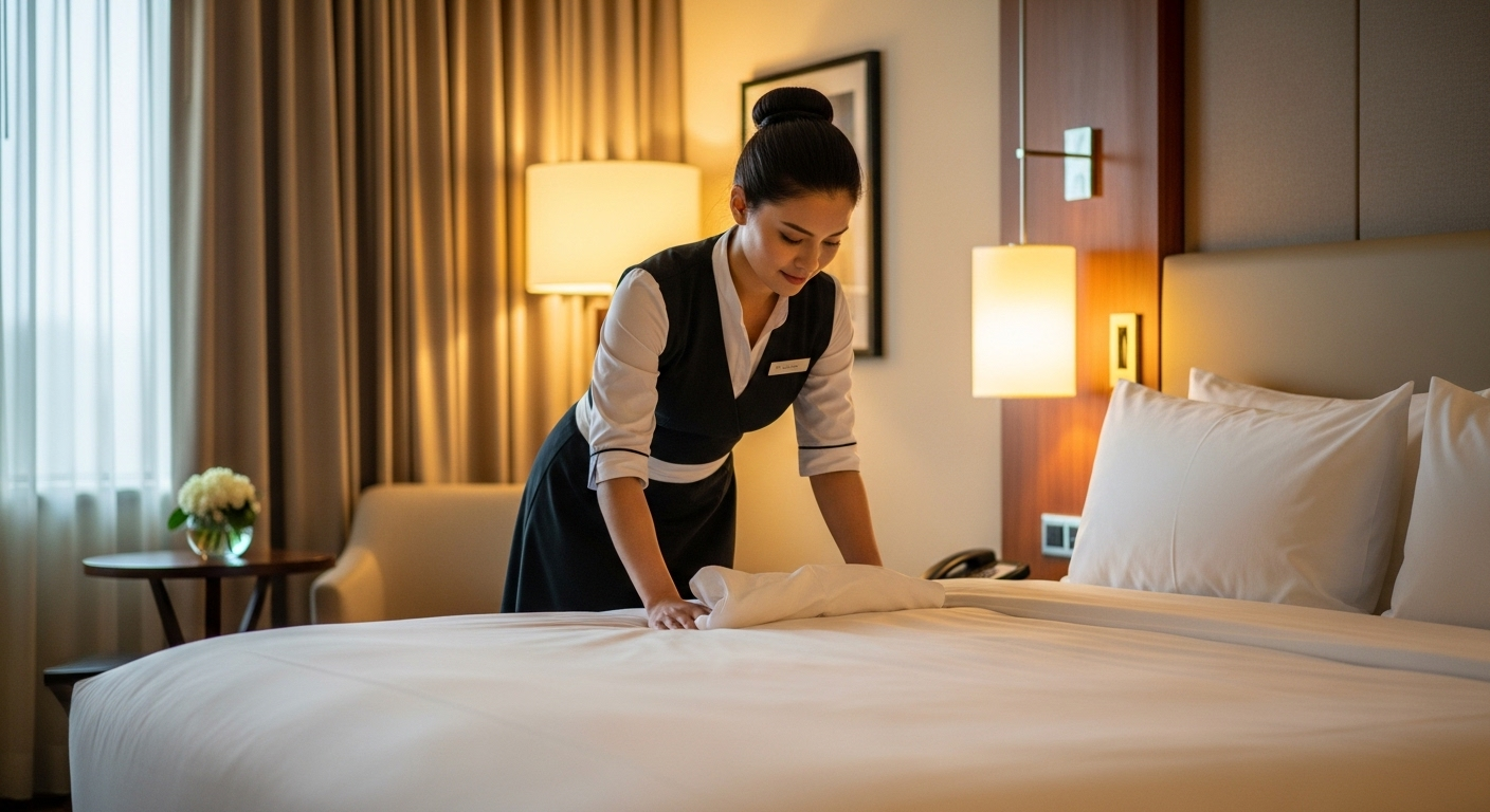 Room attendant image